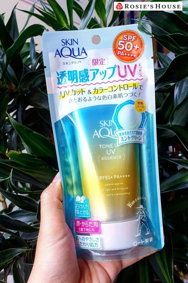 Kem Chống Nắng Skin Aqua Tone Up UV Essence SPF50+ - da nhạy cảm